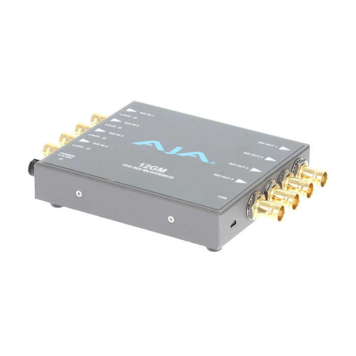 【決算セール2026】【中古品】AJA Video Systems 12GM 12G/3G-SDI対応マルチプレクサー/デマルチプレクサー