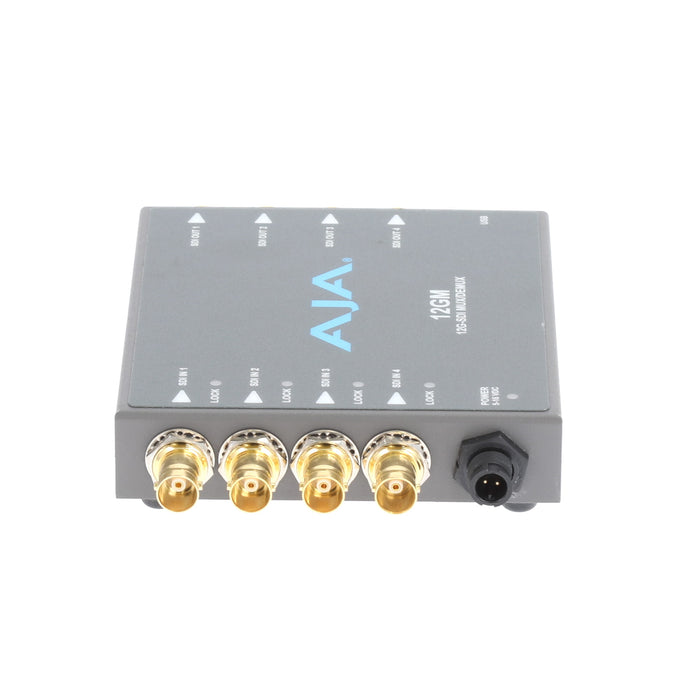 【決算セール2026】【中古品】AJA Video Systems 12GM 12G/3G-SDI対応マルチプレクサー/デマルチプレクサー