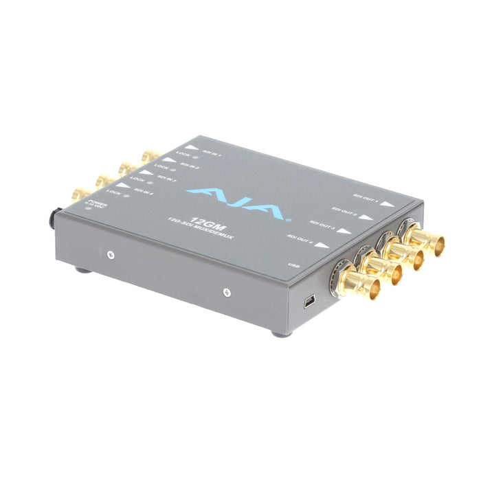 【決算セール2026】【中古品】AJA Video Systems 12GM 12G/3G-SDI対応マルチプレクサー/デマルチプレクサー