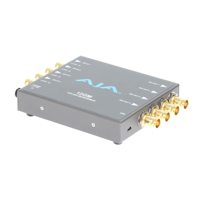 【決算セール2026】【中古品】AJA Video Systems 12GM 12G/3G-SDI対応マルチプレクサー/デマルチプレクサー