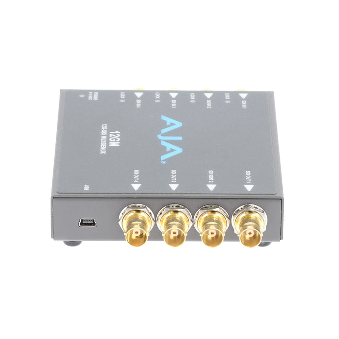 【決算セール2026】【中古品】AJA Video Systems 12GM 12G/3G-SDI対応マルチプレクサー/デマルチプレクサー