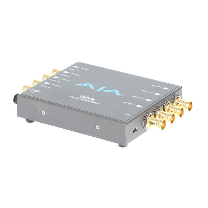 【決算セール2026】【中古品】AJA Video Systems 12GM 12G/3G-SDI対応マルチプレクサー/デマルチプレクサー
