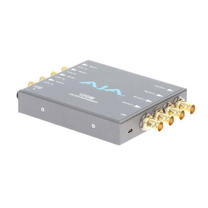 【決算セール2026】【中古品】AJA Video Systems 12GM 12G/3G-SDI対応マルチプレクサー/デマルチプレクサー