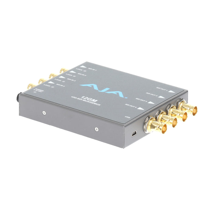 【決算セール2026】【中古品】AJA Video Systems 12GM 12G/3G-SDI対応マルチプレクサー/デマルチプレクサー