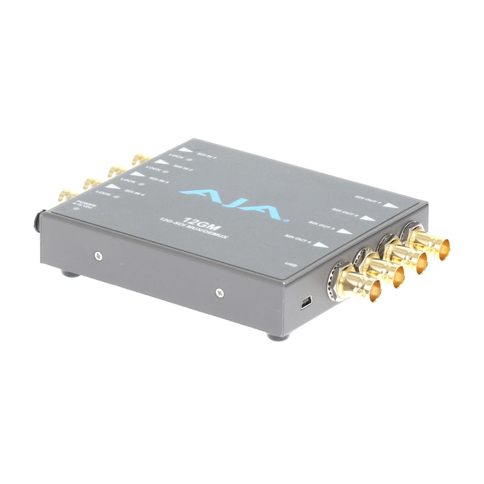 【決算セール2026】【中古品】AJA Video Systems 12GM 12G/3G-SDI対応マルチプレクサー/デマルチプレクサー