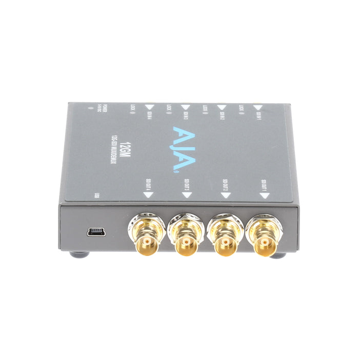 【決算セール2026】【中古品】AJA Video Systems 12GM 12G/3G-SDI対応マルチプレクサー/デマルチプレクサー