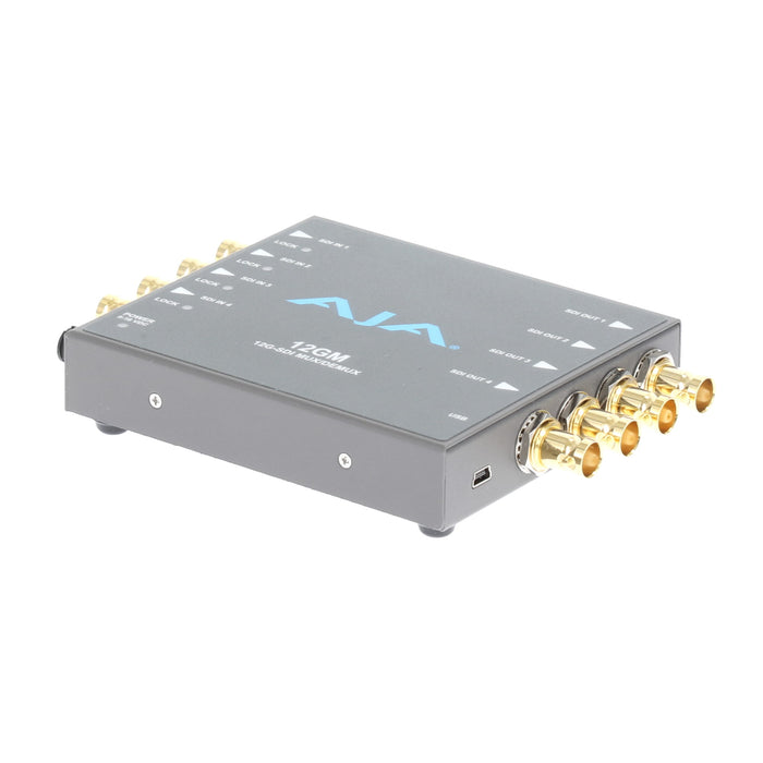 【決算セール2026】【中古品】AJA Video Systems 12GM 12G/3G-SDI対応マルチプレクサー/デマルチプレクサー
