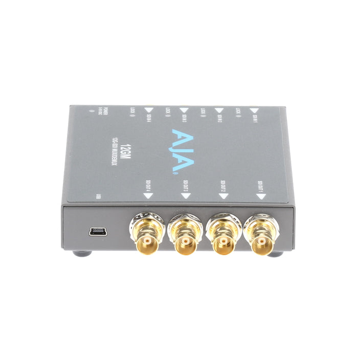 【決算セール2026】【中古品】AJA Video Systems 12GM 12G/3G-SDI対応マルチプレクサー/デマルチプレクサー