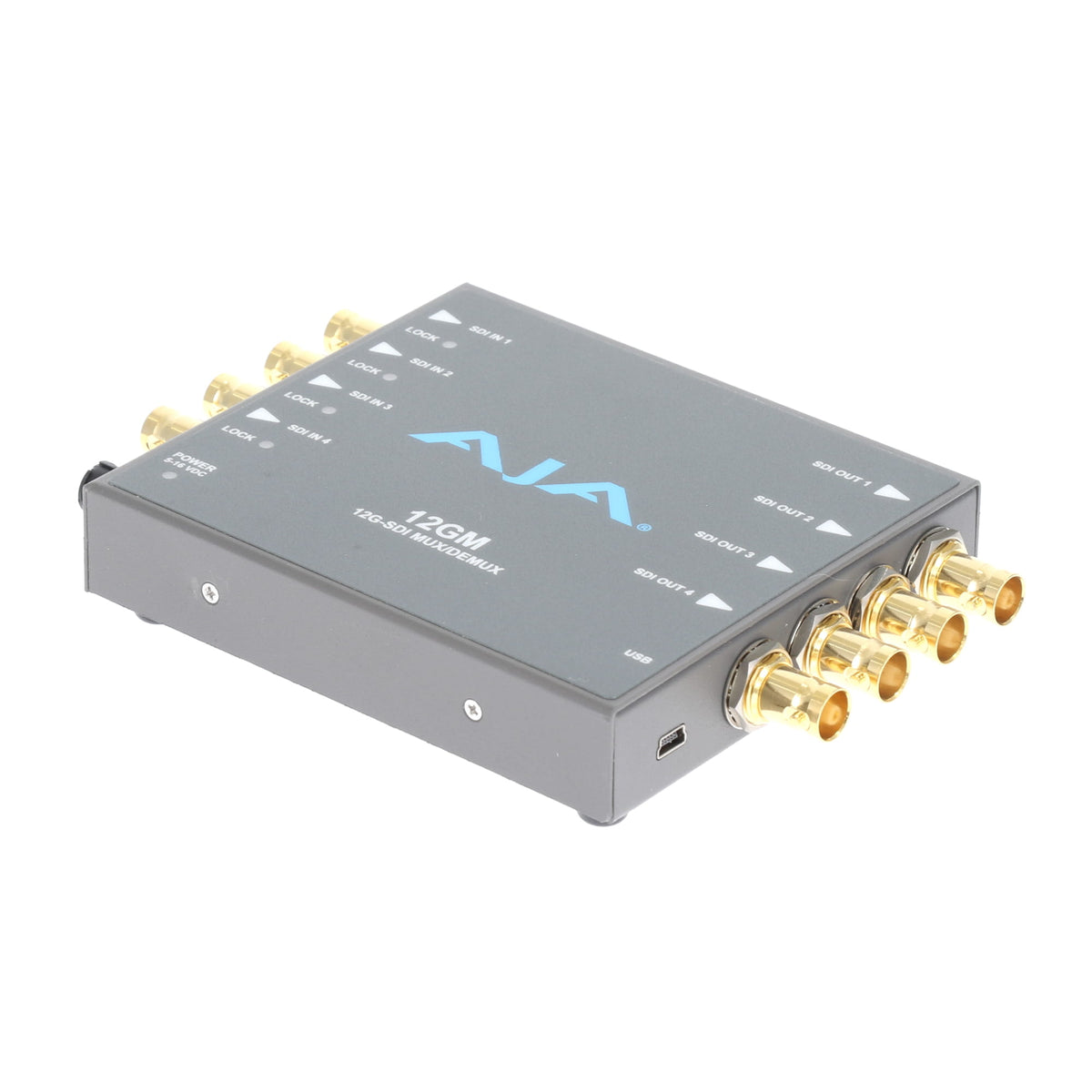AJA 12GM 12G/3G-SDI対応マルチプレクサー 中古品】AJA Video Systems 12GM 12G/3G-SDI対応マルチプレクサー/デ