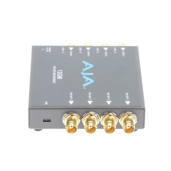 【決算セール2026】【中古品】AJA Video Systems 12GM 12G/3G-SDI対応マルチプレクサー/デマルチプレクサー
