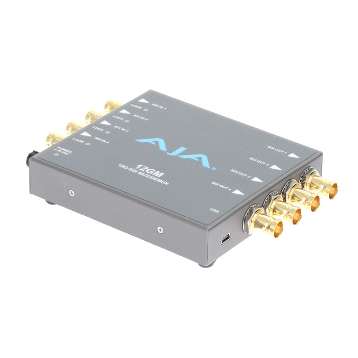 【決算セール2026】【中古品】AJA Video Systems 12GM 12G/3G-SDI対応マルチプレクサー/デマルチプレクサー