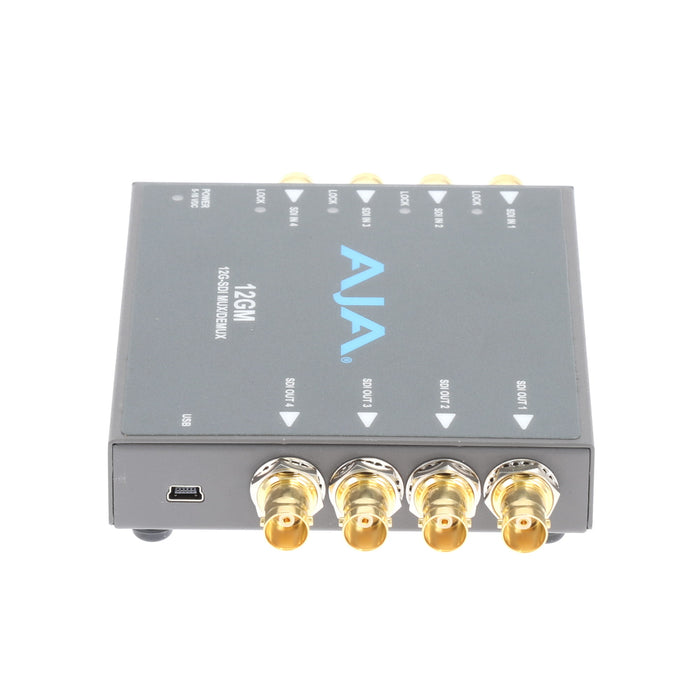 【決算セール2026】【中古品】AJA Video Systems 12GM 12G/3G-SDI対応マルチプレクサー/デマルチプレクサー