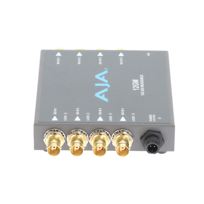 【決算セール2026】【中古品】AJA Video Systems 12GM 12G/3G-SDI対応マルチプレクサー/デマルチプレクサー