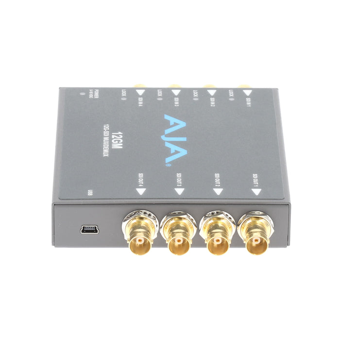 【決算セール2026】【中古品】AJA Video Systems 12GM 12G/3G-SDI対応マルチプレクサー/デマルチプレクサー