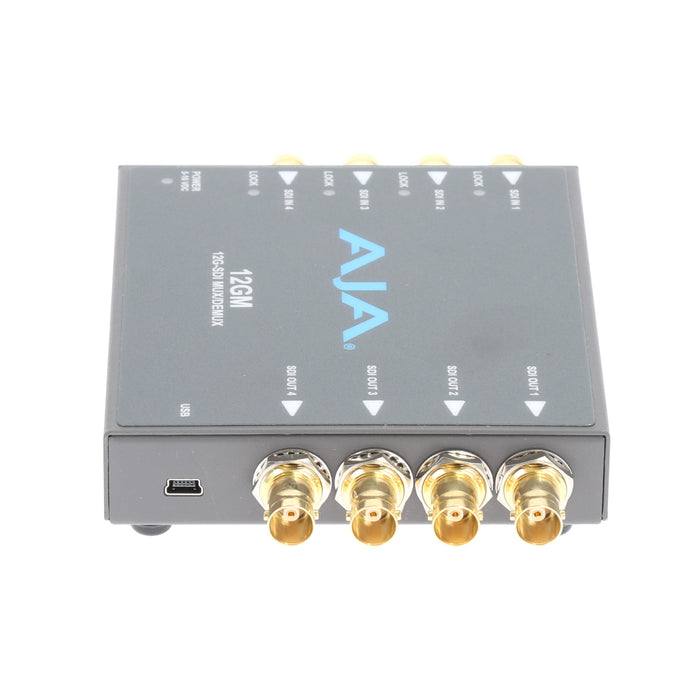 【決算セール2026】【中古品】AJA Video Systems 12GM 12G/3G-SDI対応マルチプレクサー/デマルチプレクサー