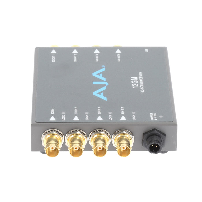 【決算セール2026】【中古品】AJA Video Systems 12GM 12G/3G-SDI対応マルチプレクサー/デマルチプレクサー