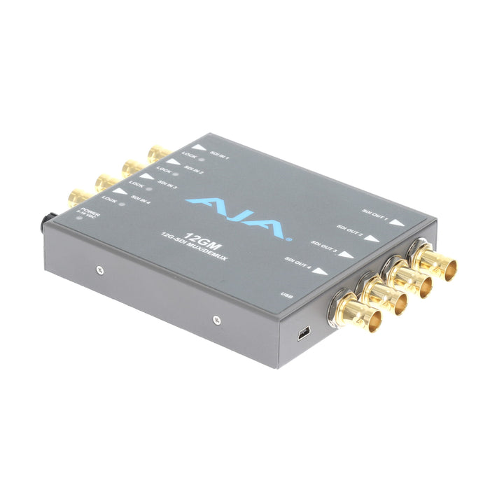 【決算セール2026】【中古品】AJA Video Systems 12GM 12G/3G-SDI対応マルチプレクサー/デマルチプレクサー