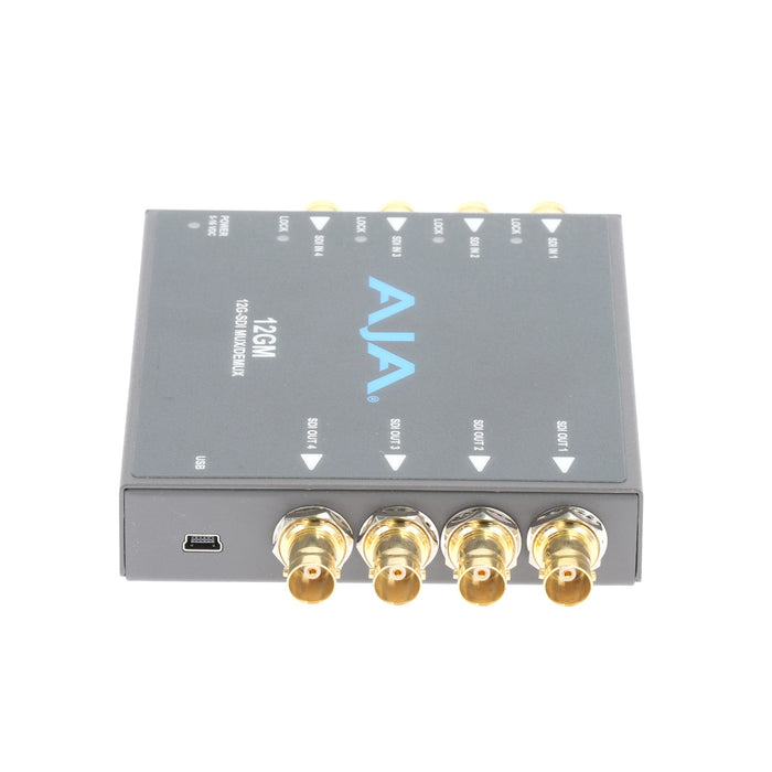 【決算セール2026】【中古品】AJA Video Systems 12GM 12G/3G-SDI対応マルチプレクサー/デマルチプレクサー