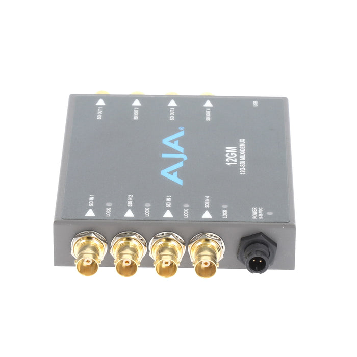【決算セール2026】【中古品】AJA Video Systems 12GM 12G/3G-SDI対応マルチプレクサー/デマルチプレクサー
