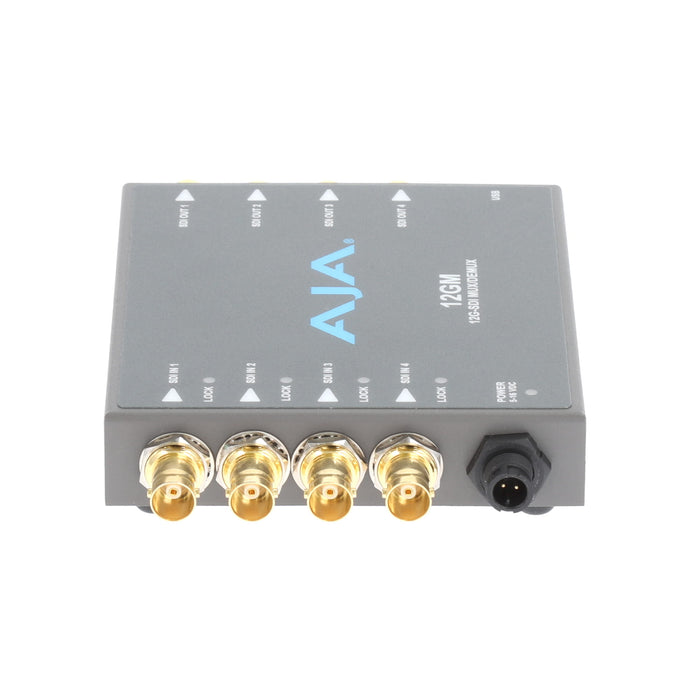 【決算セール2026】【中古品】AJA Video Systems 12GM 12G/3G-SDI対応マルチプレクサー/デマルチプレクサー