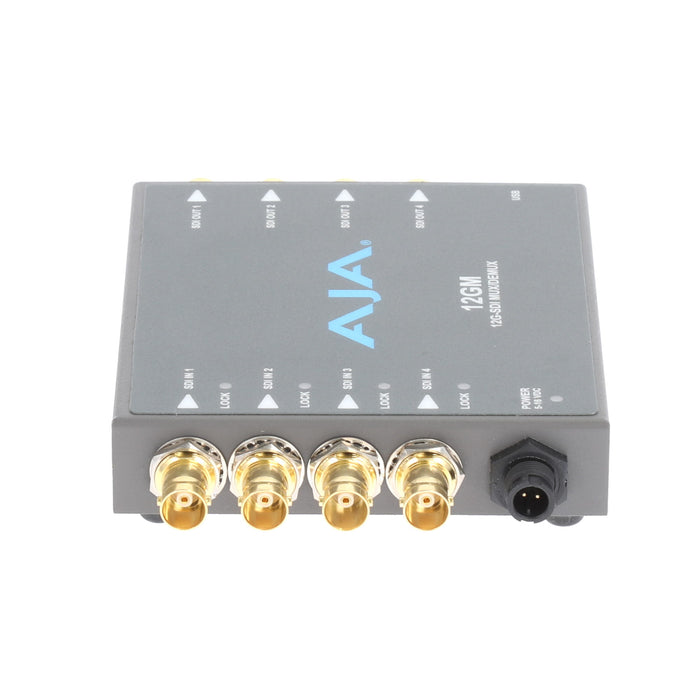 【決算セール2026】【中古品】AJA Video Systems 12GM 12G/3G-SDI対応マルチプレクサー/デマルチプレクサー