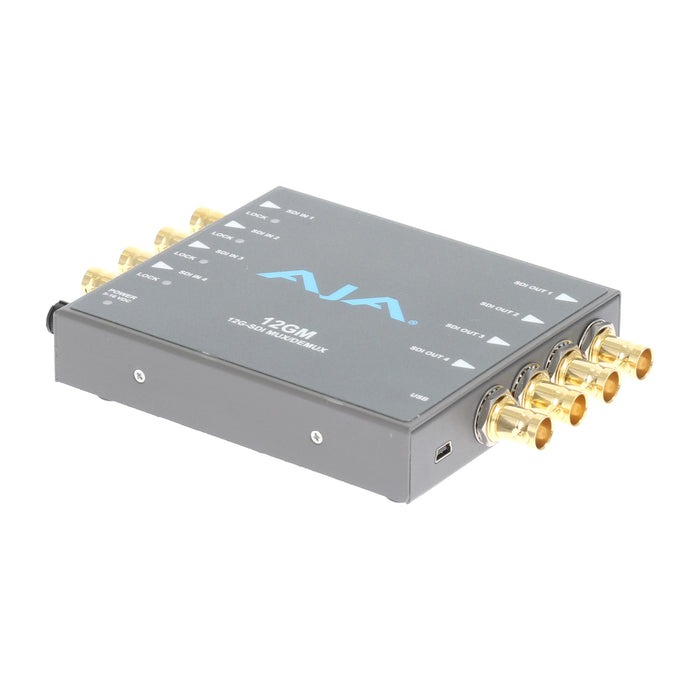 【決算セール2026】【中古品】AJA Video Systems 12GM 12G/3G-SDI対応マルチプレクサー/デマルチプレクサー