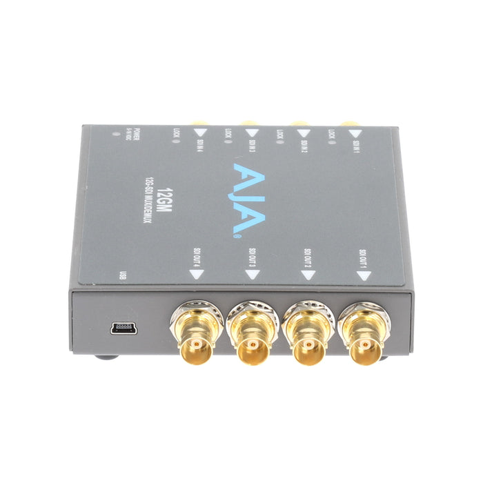 【決算セール2026】【中古品】AJA Video Systems 12GM 12G/3G-SDI対応マルチプレクサー/デマルチプレクサー