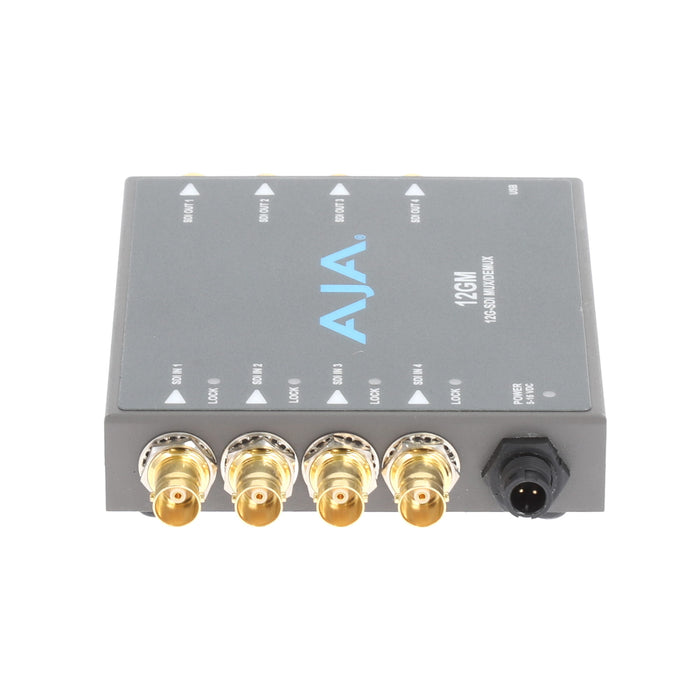 【決算セール2026】【中古品】AJA Video Systems 12GM 12G/3G-SDI対応マルチプレクサー/デマルチプレクサー