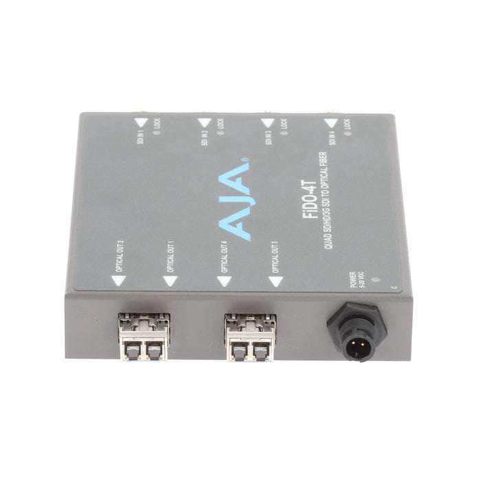 【決算セール2026】【中古品】AJA Video Systems FiDO-4T-R0 光学ファイバー コンバーター 3G SDI to Optical Fiber