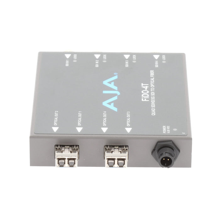 【決算セール2026】【中古品】AJA Video Systems FiDO-4T-R0 光学ファイバー コンバーター 3G SDI to Optical Fiber