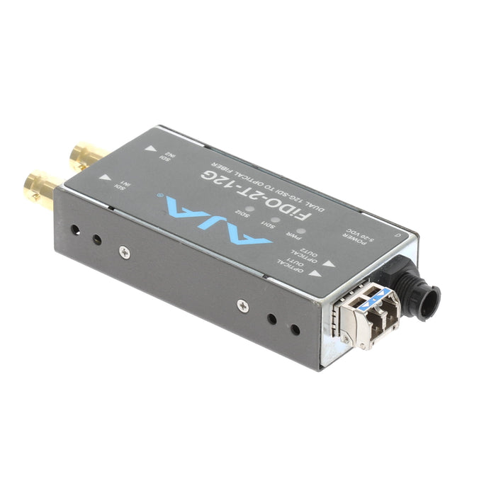【決算セール2026】【中古品】AJA Video Systems FiDO-2T-12G 2ch 12G-SDI → シングルモード LC Fiber 送信機
