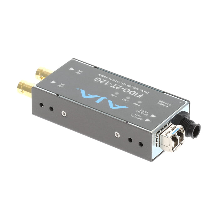 【決算セール2026】【中古品】AJA Video Systems FiDO-2T-12G 2ch 12G-SDI → シングルモード LC Fiber 送信機