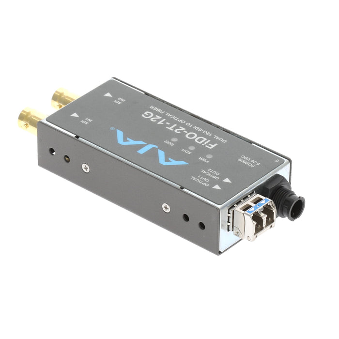 【決算セール2026】【中古品】AJA Video Systems FiDO-2T-12G 2ch 12G-SDI → シングルモード LC Fiber 送信機