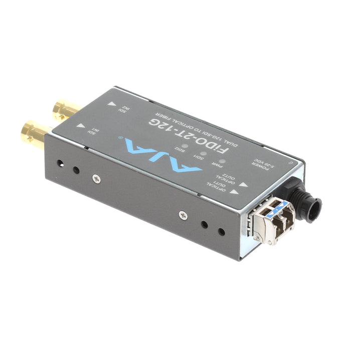 【決算セール2026】【中古品】AJA Video Systems FiDO-2T-12G 2ch 12G-SDI → シングルモード LC Fiber 送信機