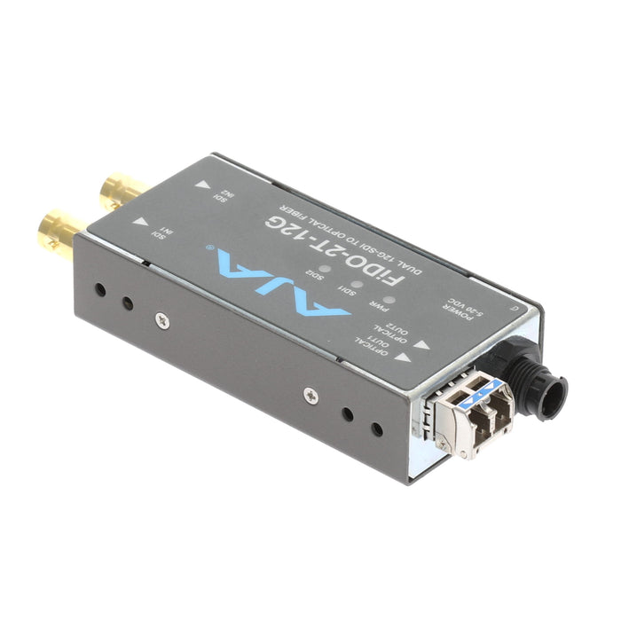 【決算セール2026】【中古品】AJA Video Systems FiDO-2T-12G 2ch 12G-SDI → シングルモード LC Fiber 送信機