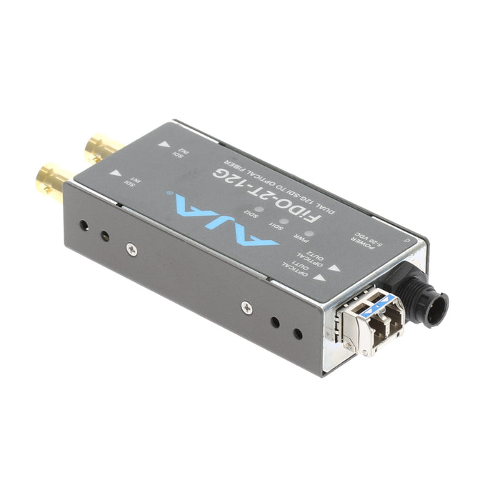 【決算セール2026】【中古品】AJA Video Systems FiDO-2T-12G 2ch 12G-SDI → シングルモード LC Fiber 送信機