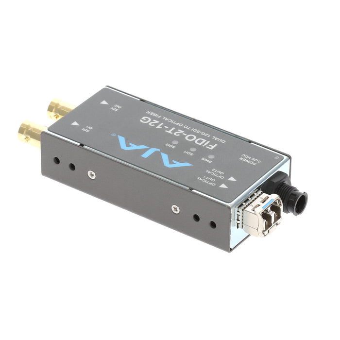 【決算セール2026】【中古品】AJA Video Systems FiDO-2T-12G 2ch 12G-SDI → シングルモード LC Fiber 送信機