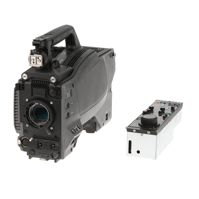 【中古品】SONY HXC-100T + HXCU-100T + RCP-1001 デジタルトライアックスマルチフォーマットカメラ + カメラコントロールユニット +　リモートコントロールパネル