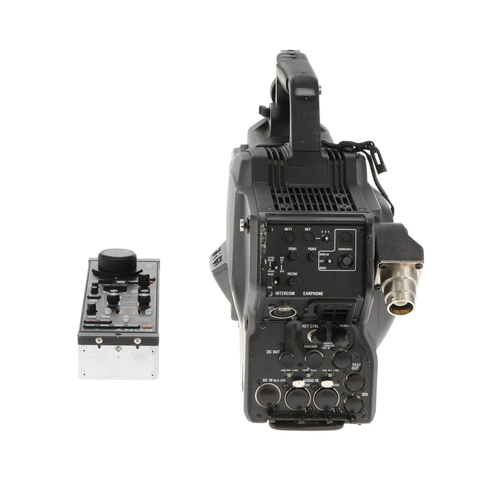 【中古品】SONY HXC-100T + HXCU-100T + RCP-1001 デジタルトライアックスマルチフォーマットカメラ + カメラコントロールユニット +　リモートコントロールパネル