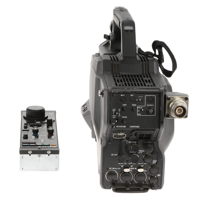 【中古品】SONY HXC-100T + HXCU-100T + RCP-1001 デジタルトライアックスマルチフォーマットカメラ + カメラコントロールユニット +　リモートコントロールパネル