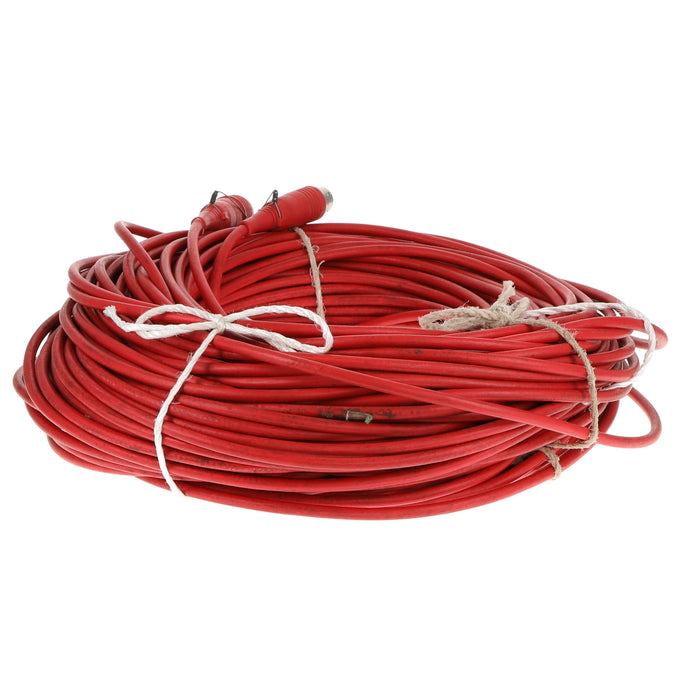 【中古品】CANARE TXC100 100M RED テレビカメラケーブル（トライアキシャル） 100m 赤