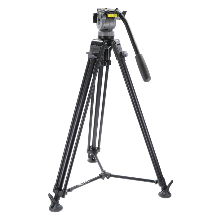 【決算セール2026】【中古品】MILLER DS-DVC 三脚(2段/アルミ/ミッドスプレッダー)