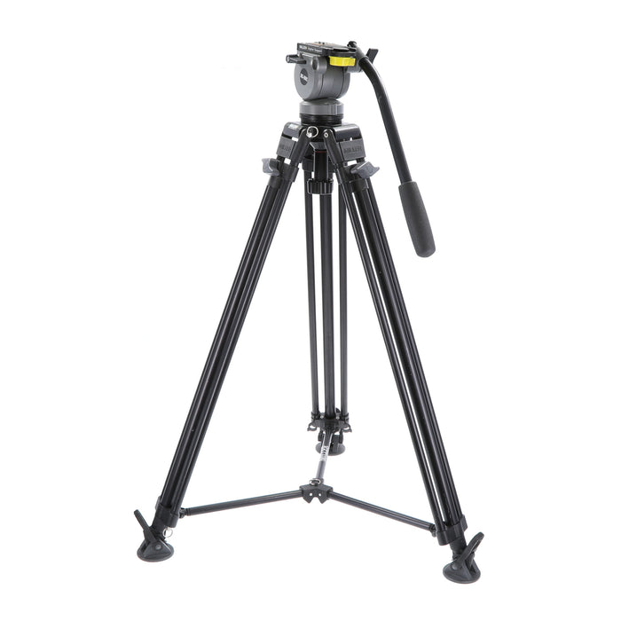 【決算セール2026】【中古品】MILLER DS-DVC 三脚(2段/アルミ/ミッドスプレッダー)(ジャンク品)