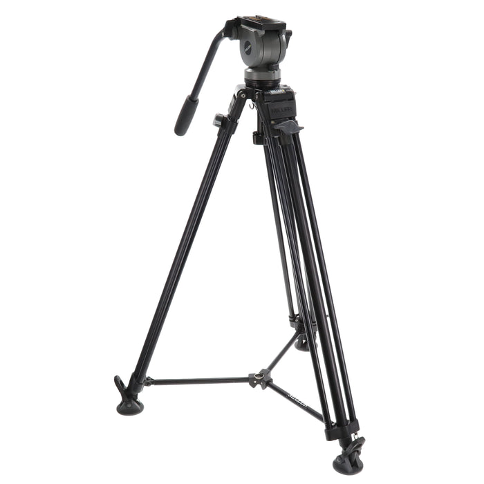 【中古品】MILLER DS-DVC 三脚(2段/アルミ/ミッドスプレッダー)
