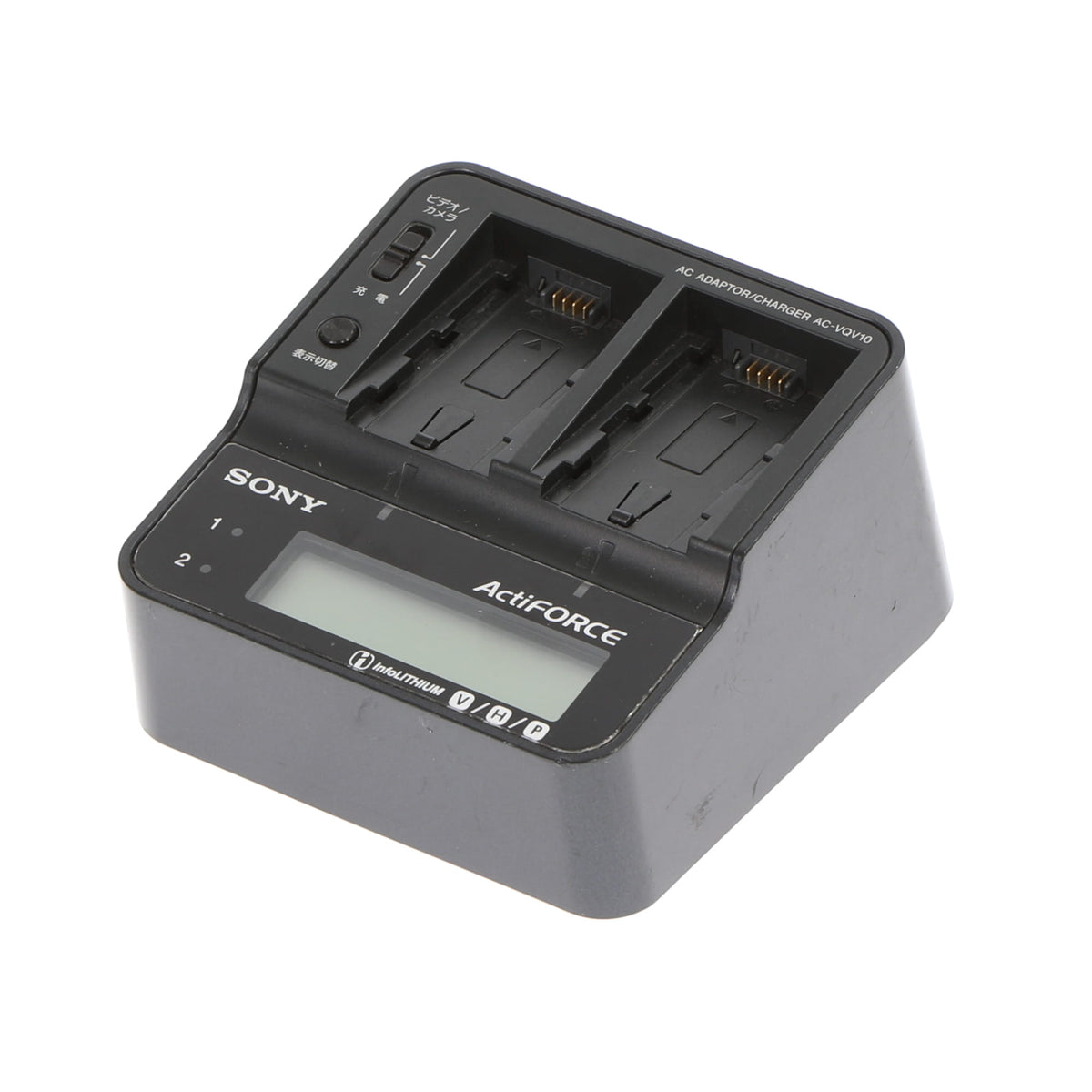中古品】SONY AC-VQV10 ACアダプター/チャージャー(バッテリーパック2