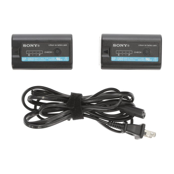 SONY BC-U2 バッテリーチャージャー BP-U60×2 SONY BC-U2A バッテリーチャージャー - 業務用撮影・映像・音響