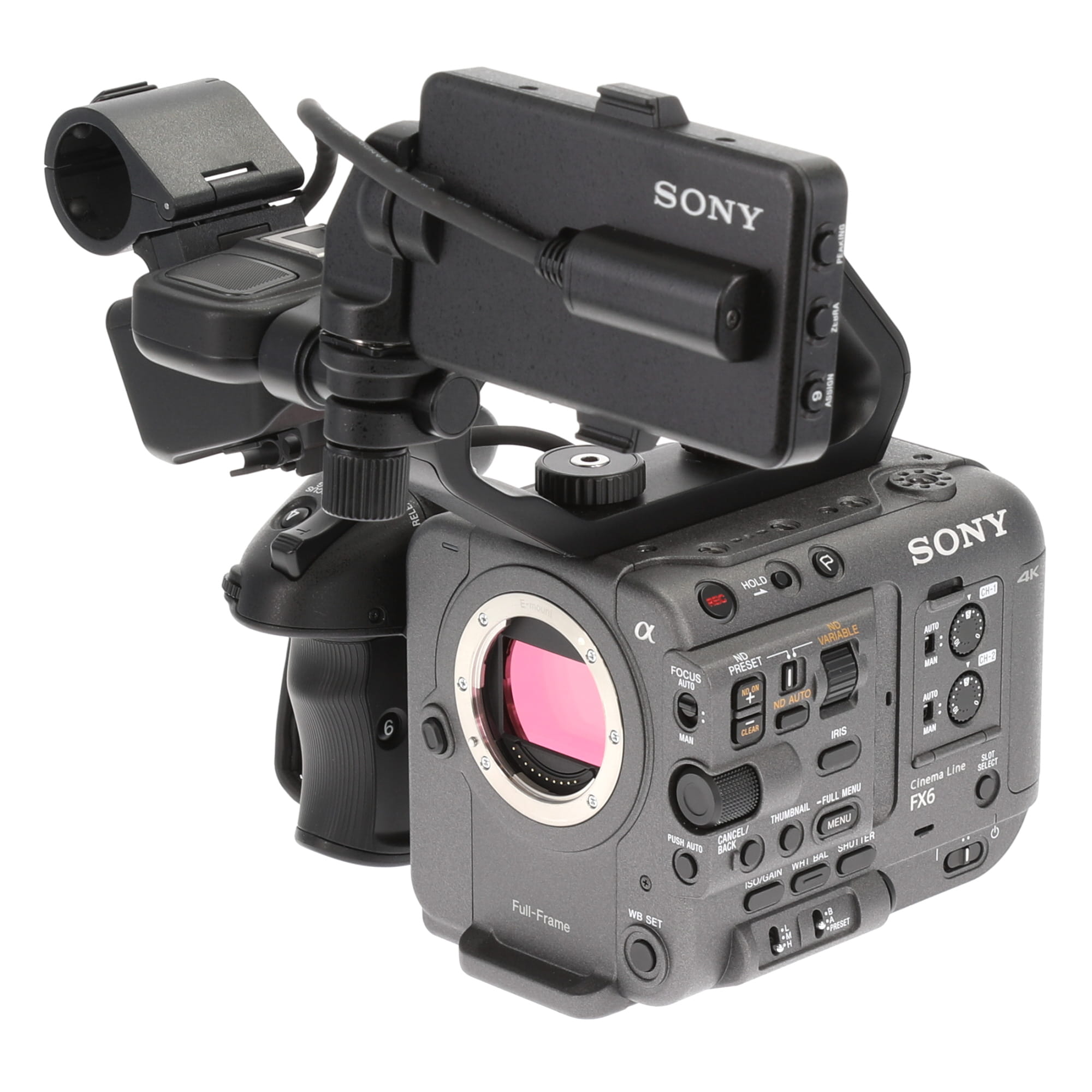 中古品】SONY ILME-FX6V CinemaLineカメラ FX6(ボディのみ) - 業務用