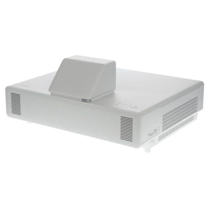 【中古品】EPSON EB-800F ビジネスプロジェクター(超短焦点壁掛け対応モデル/レーザー光源/5000lm/Full HD/ホワイトモデル)