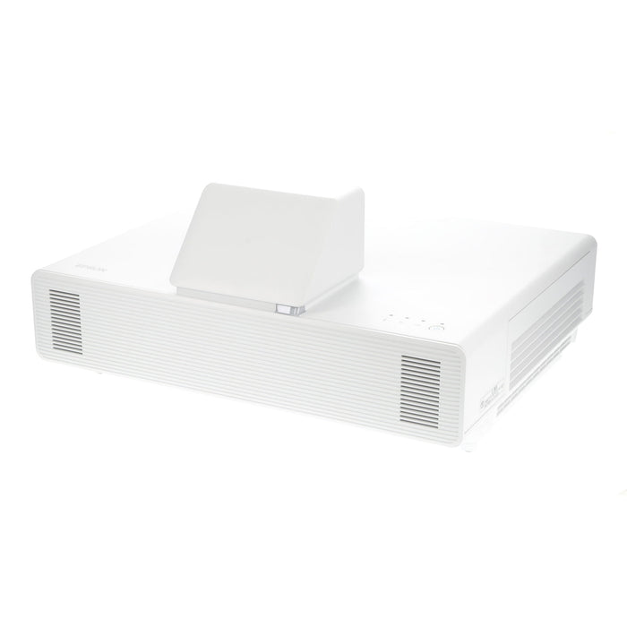 【中古品】EPSON EB-800F ビジネスプロジェクター(超短焦点壁掛け対応モデル/レーザー光源/5000lm/Full HD/ホワイトモデル)
