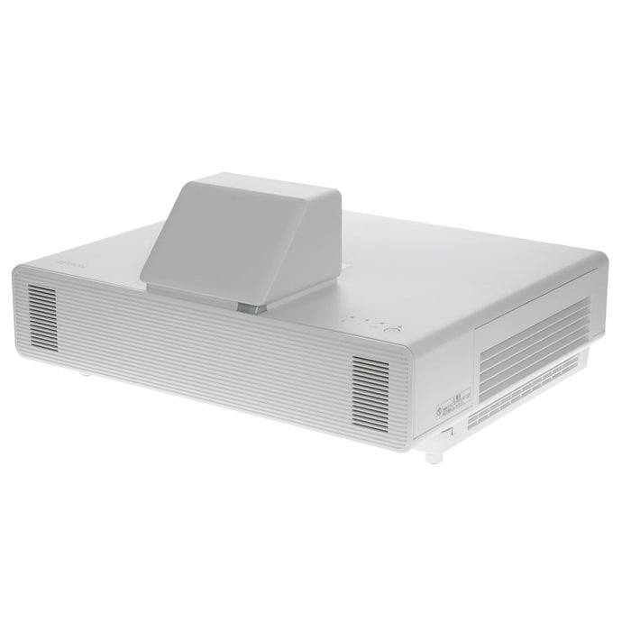 【中古品】EPSON EB-800F ビジネスプロジェクター(超短焦点壁掛け対応モデル/レーザー光源/5000lm/Full HD/ホワイトモデル)